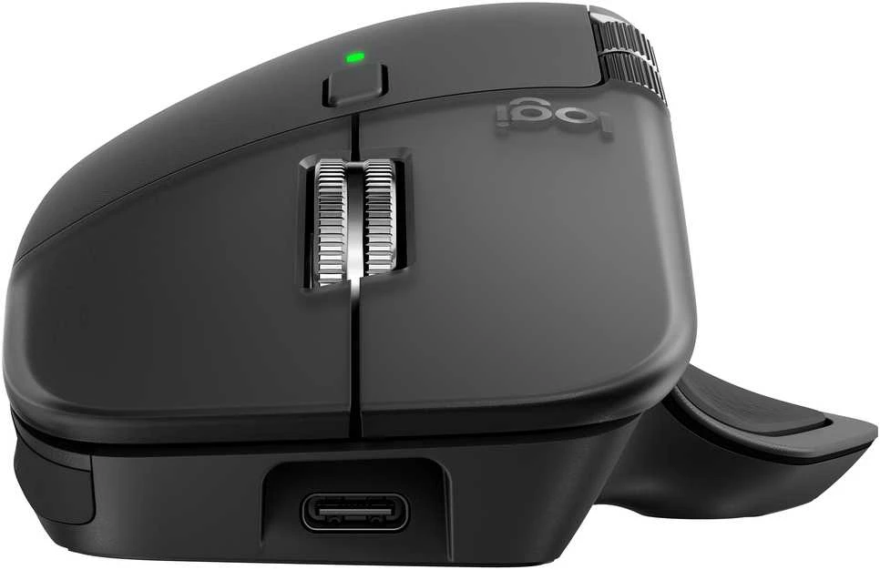 Logitech MX Master 4 belaidė pelė | spalva: pilka (Graphite) - 910-007562