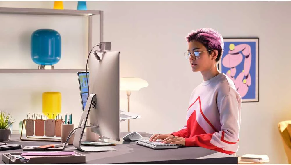 „LOGITECH MX Mechaninė Mini“, skirta MAC „Bluetooth“ apšviesta klaviatūra – PALE Pilkas – US INT'L – TACTILE