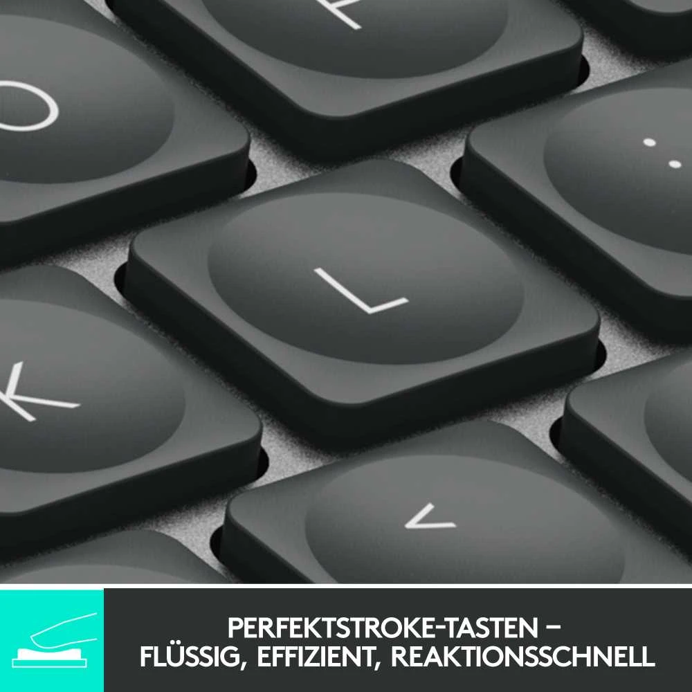 Bevielė klaviatūra Logitech MX Keys Mini For Business, US, Grafitas