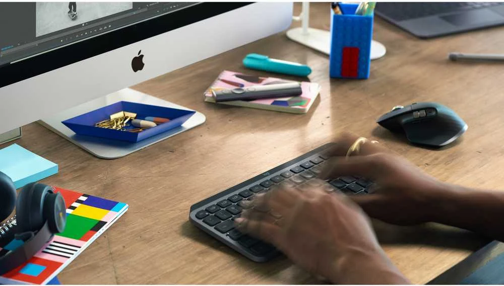 Bevielė klaviatūra Logitech MX Keys Mini For Business, US, Grafitas