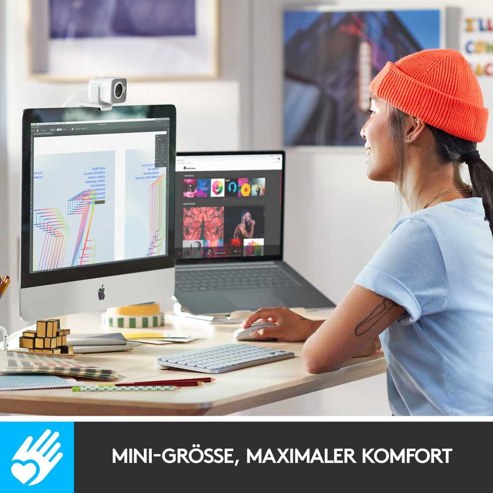 Belaidė klaviatūra Logitech MX Keys Mini skirta Mac, Blyškiai pilkos spalvos (US)