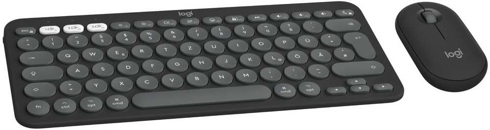 Klaviatūra „Logitech PEBBLE 2“ ausinės, skirtos „Mac“ kompiuteriui, TONAL/DEU BT CENTRAL-419 MAC
