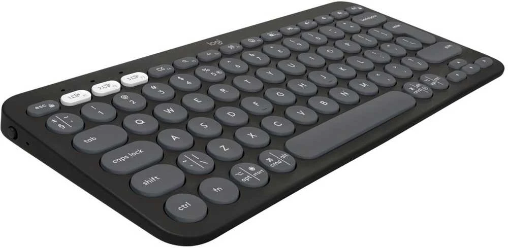 Klaviatūra ir pelė Logitech Pebble 2 Combo for Mac, grafito spalvos, US išdėstymas