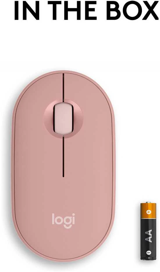 Belaidė pelė Logitech Pebble 2 M350s, Rožinė