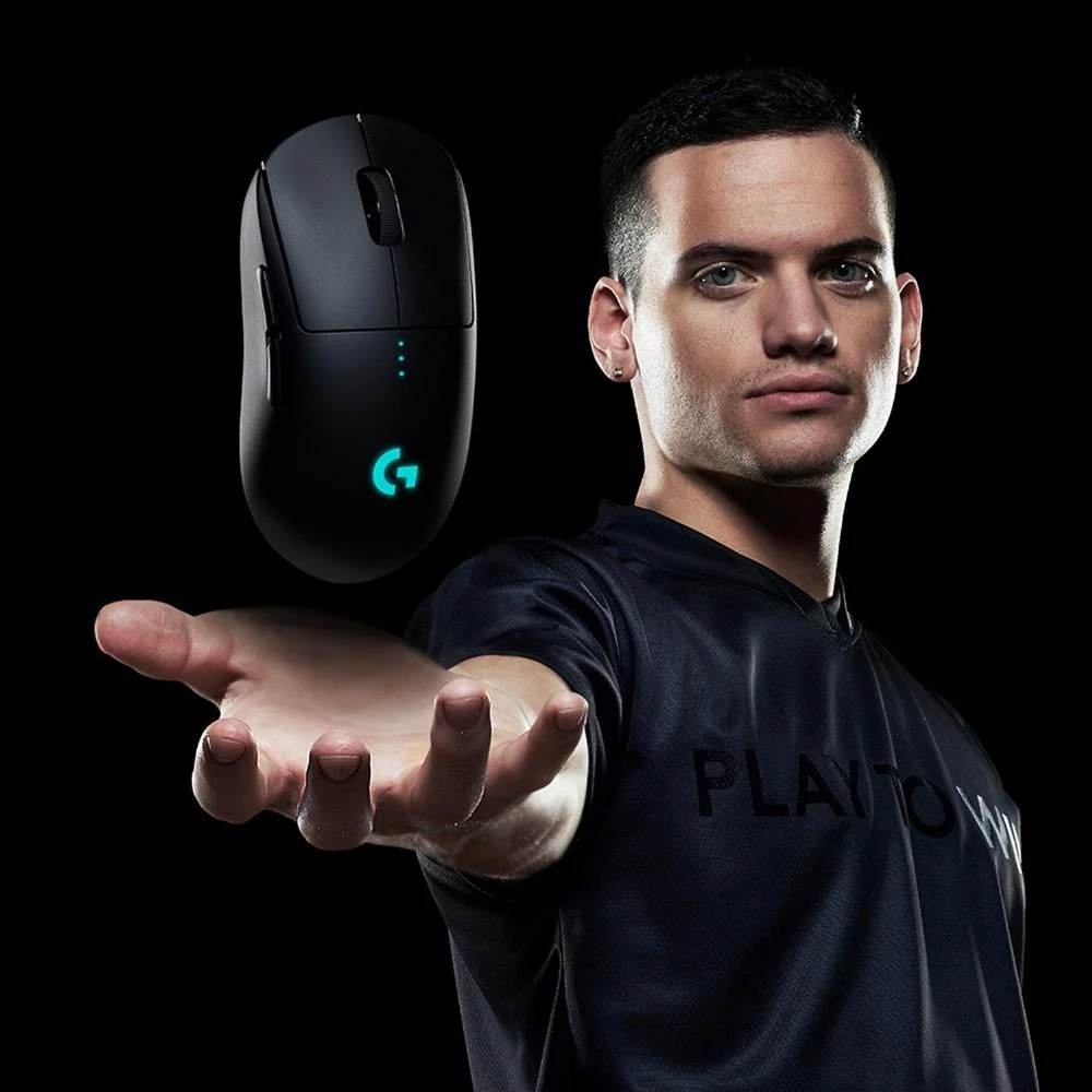 Belaidė žaidimų pelė Logitech G Pro, juodos spalvos (‎910-005272)