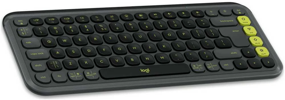 Klaviatūra LOGITECH POP ICON COMBO – GRAFITE – JAV INT'L – BT – INTNL-973