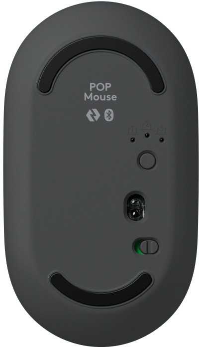 Logitech POP ICON COMBO Pelė AND KB/GRAPHITE - CH - CENTRAL-419