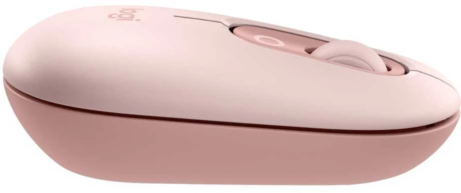 Rinkinys Klaviatūra su pele Logitech POP ICON Combo belaidė rožinė