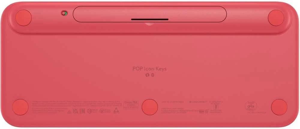 Klaviatūra LOGITECH POP Piktogramos klavišai – ROSE – JAV INT'L – BT – INTNL-973