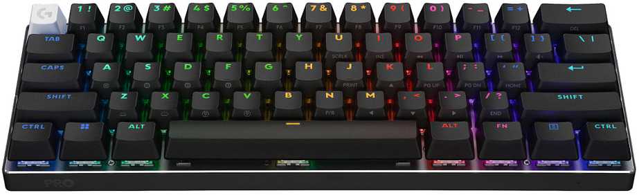 Klaviatūra Logitech PRO X 60 LIGHTSPEED belaidė G KB - TACTILE-Juodas-CH-EMEA28I-935