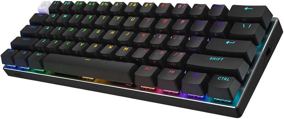 Klaviatūra Logitech PRO X 60 LIGHTSPEED belaidė G KB - TACTILE-Juodas-CH-EMEA28I-935