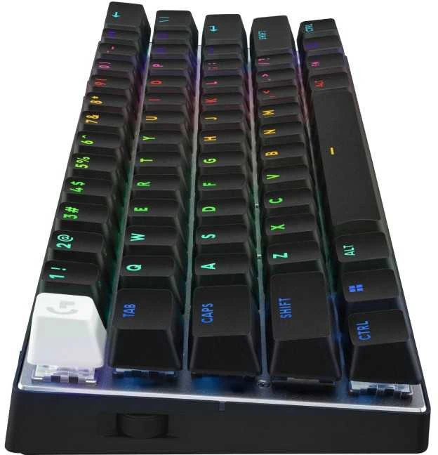 Logitech G PRO X 60 Wireless - US INT'L išdėstymas - GX Optical Tactile Switches - Juodas (Juoda) Optinė Belaidė Žaidimų Klaviatūra