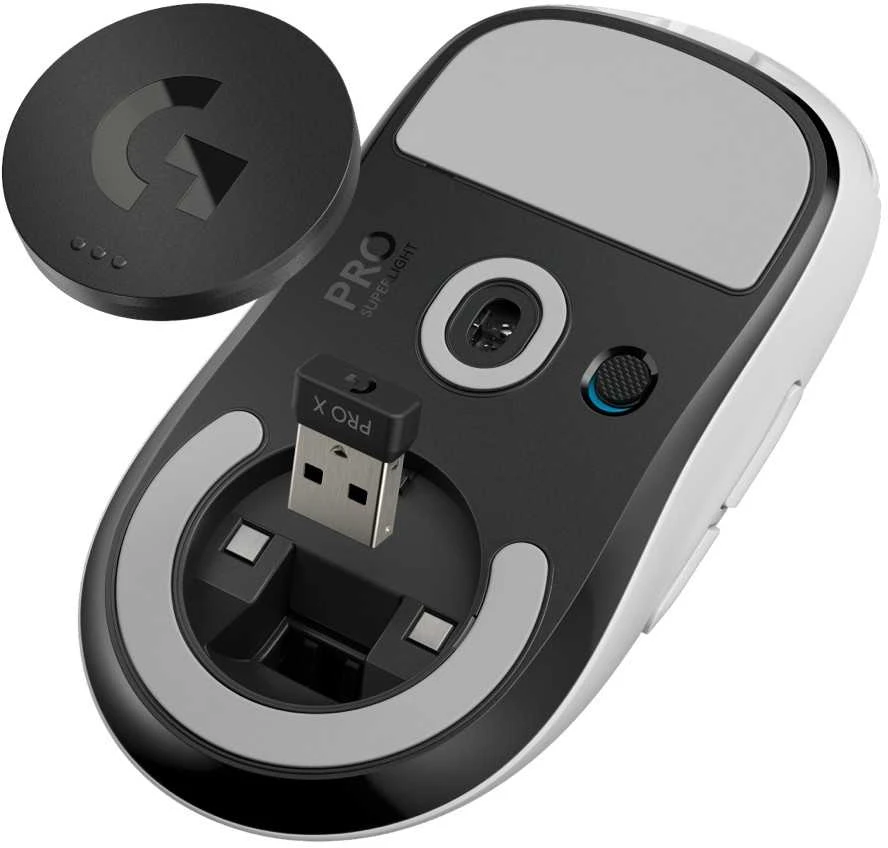 Belaidė žaidimų pelė Logitech G Pro X Superlight, Balta
