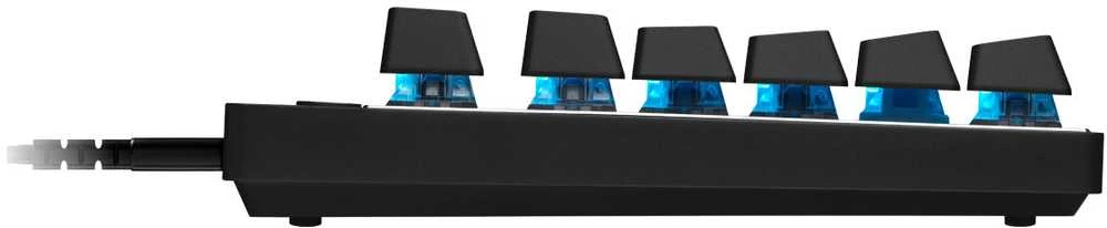 Logitech PRO X TKL RAPID Juodas . Kabelgebundene Gaming-Klaviatūra. Magnetische Analog-Switches. Rapid-Trigger. LIGHTSYNC RGB