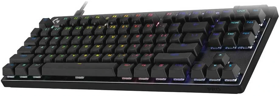 Klaviatūra žaidimams Logitech G Pro X TKL Rapid Juodas su laidu magnetyczno-analogowe su pašvietimu juoda