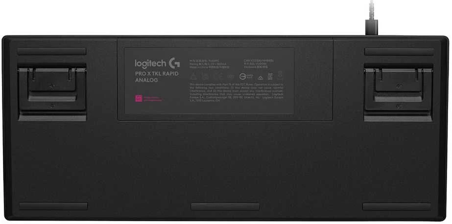Klaviatūra žaidimams Logitech G Pro X TKL Rapid Juodas su laidu magnetyczno-analogowe su pašvietimu juoda