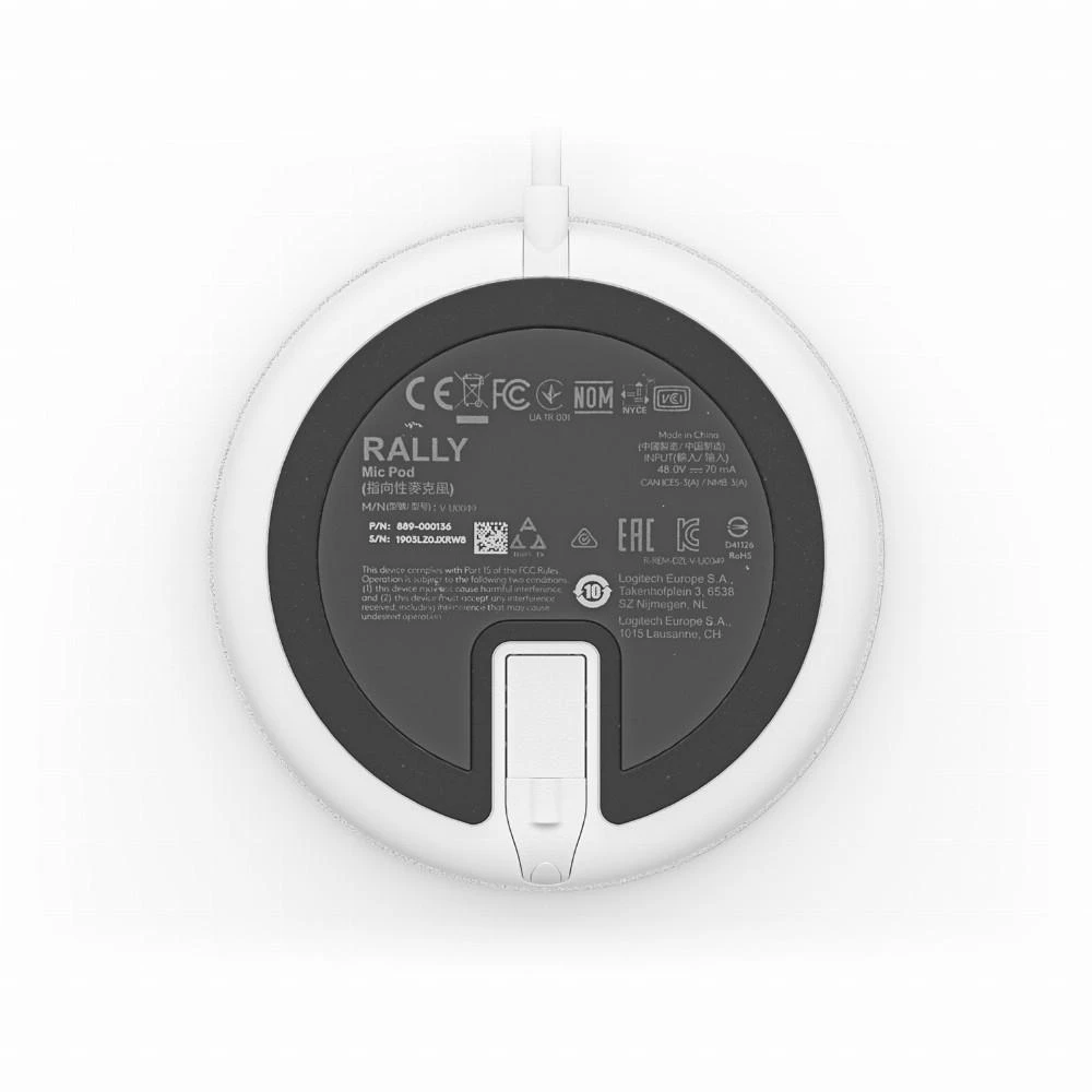 Mikrofonas Logitech 952-000038 Balta