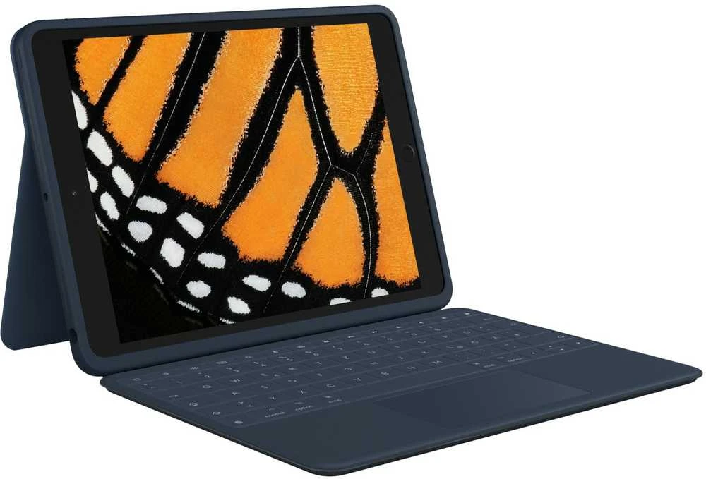 Logitech RUGGED COMBO 3 TOUCH Mėlynas - Mėlynas - DEU - EMEA