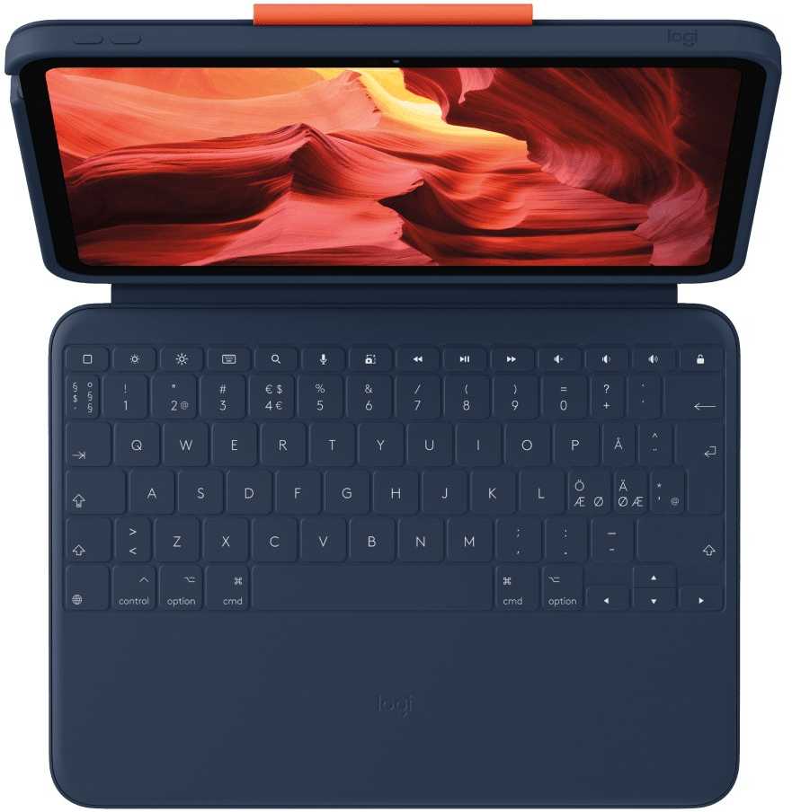 Klaviatūra Logitech RUGGED COMBO 4 TOUCH FOR IPAD - 10THGEN CLASSICBLUE-PAN-EMEA-914