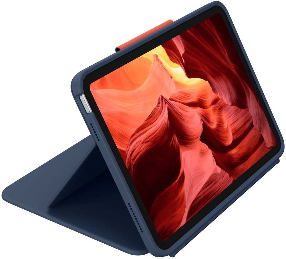 Klaviatūra Logitech RUGGED COMBO 4 TOUCH FOR IPAD - 10THGEN CLASSICBLUE-PAN-EMEA-914