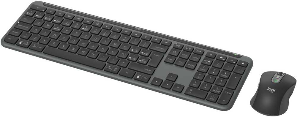 Klaviatūra ir pelė Logitech Signature Slim Combo MK950 Grafitowy (920-012506)