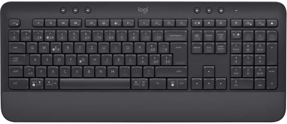 Klaviatūra Logitech SIGNATURE K650 - GRAPHITE - CH - - CENTRAL