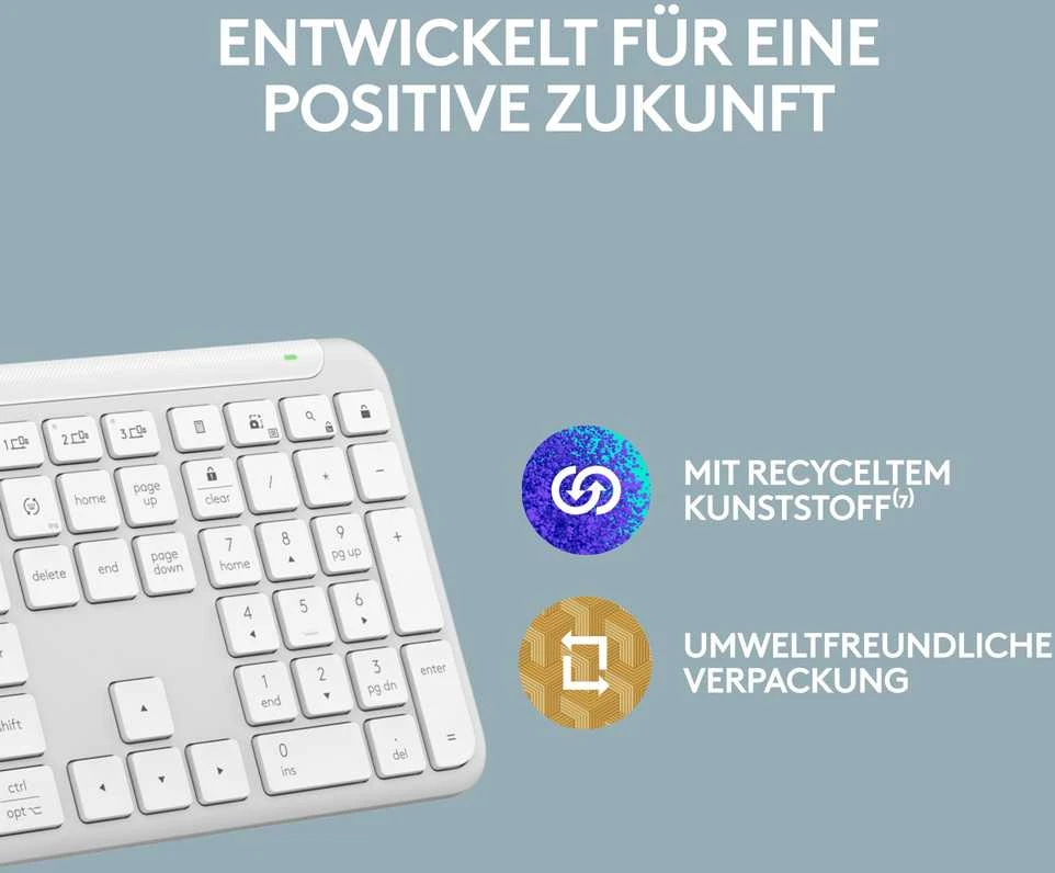 Klaviatūra „Logitech Signature Slim“ belaidės ausinės K950