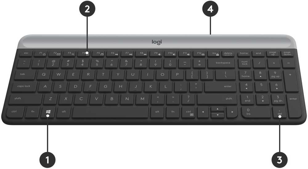 Klaviatūra ir pelė Logitech MK470 (920-009192)