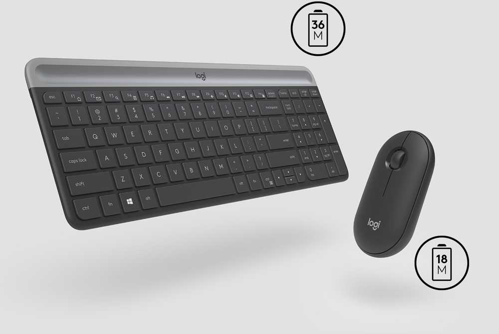 Klaviatūra ir pelė Logitech MK470 (920-009192)