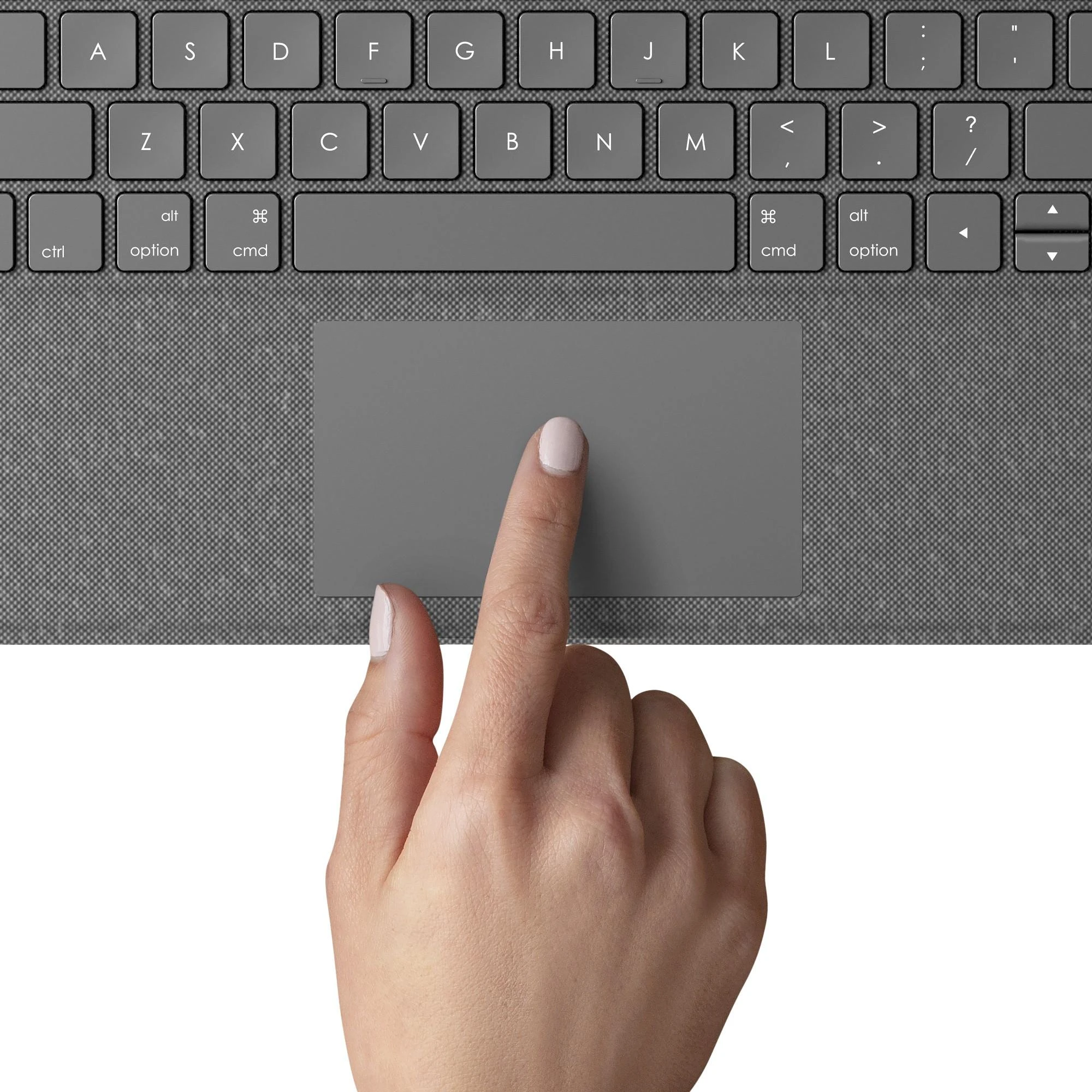 Logitech Folio Touch dėklas skirtas iPad Air 4 Gen. (Klaviatūros kalba – Vokiečių)