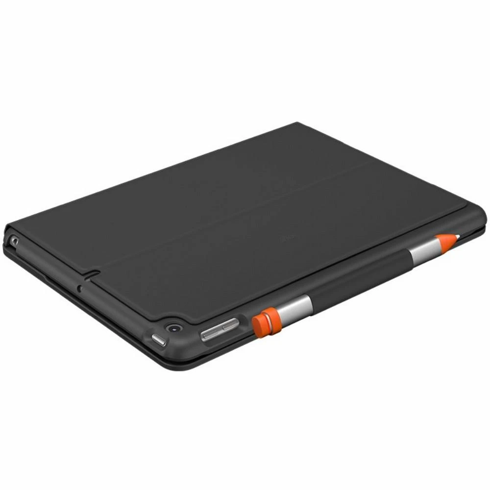 Logitech Slim Folio QWERTZ Vokiečių Grafitas „Bluetooth“