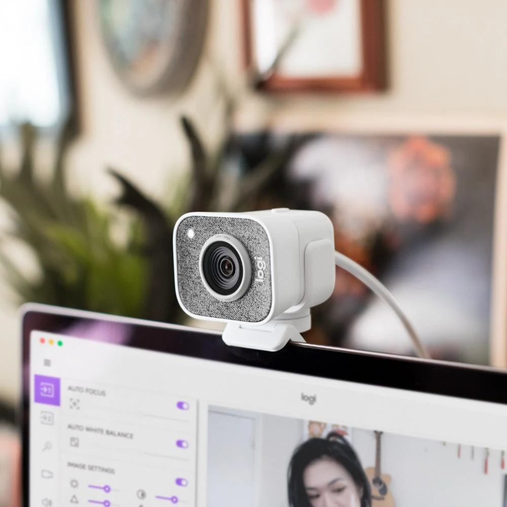 Internetinė kamera Logitech StreamCam, Baltos spalvos