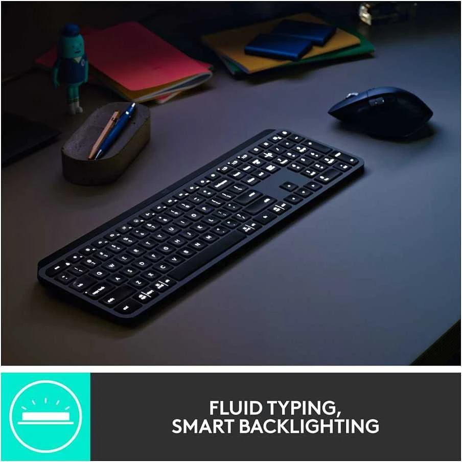 Klaviatūra ir pelė Kit Logitech MX Keys Combo verslui Gen