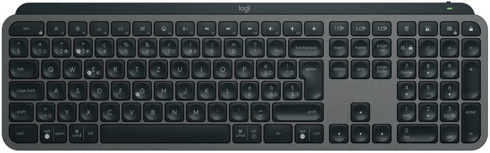 Klaviatūra Logitech MX KEYS COMBO verslui GEN - 2 - GRAPHITE - CH - CENTRAL