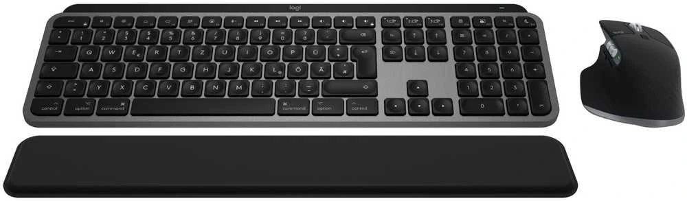 Klaviatūra Įrenginys - „Logitech Master Series MX Keys S Combo“ (MX Keys S, MX Master 3S, „Mac“ išdėstymas, 8K DPI)