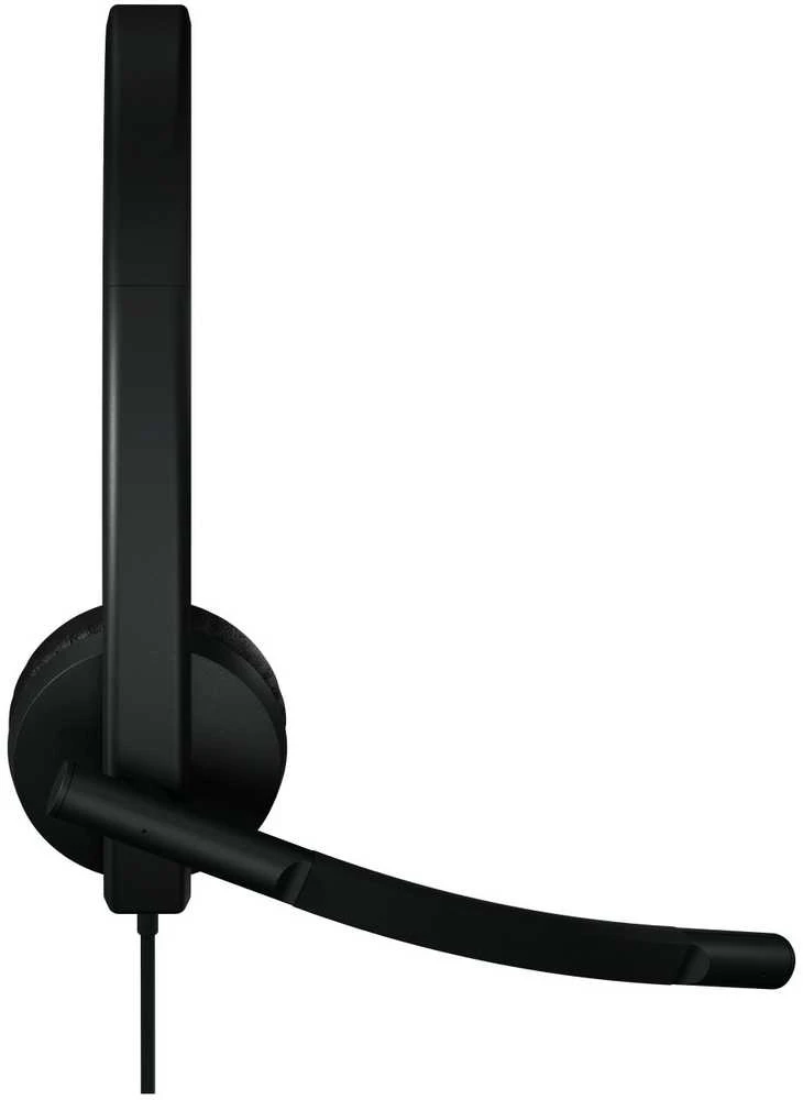 Logitech H570E ausinės, šoninis vaizdas