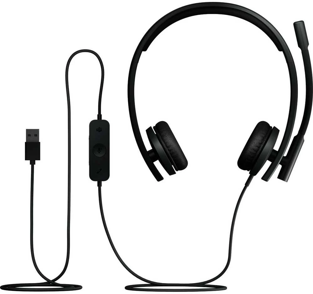 Logitech USB Ausinės STEREO H570E USB-A - TEAMS VERSION-Juodas-EMEA28-935