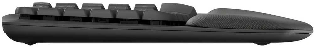 Logitech Wave Keys Belaidė klaviatūra, RF belaidė + Bluetooth, US Int + UKR, Graphite