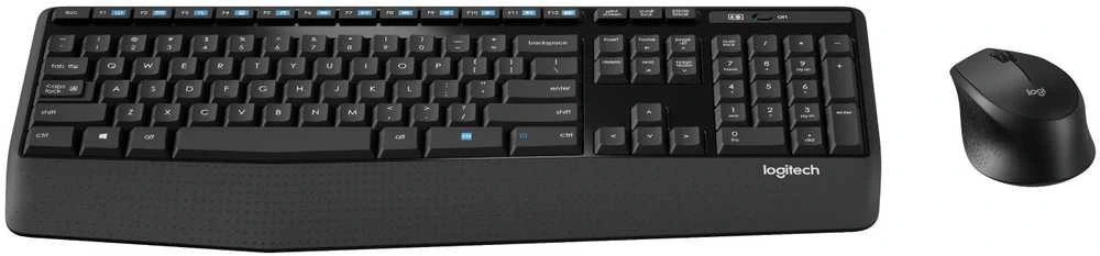 Belaidis klaviatūros ir pelės rinkinys Logitech MK345 Comfort, Čekų išdėstymas