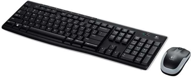 Klaviatūra ir pelė Kit Logitech WIRELESS DESKTOP MK270