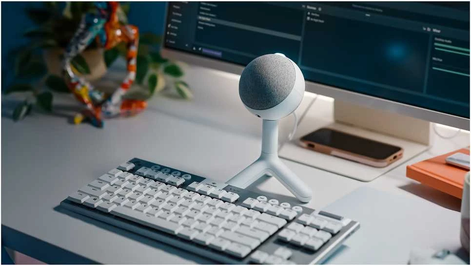 LOGITECH G Yeti Orb RGB žaidimų mikrofonas - LIGHTSYNC - OFF Baltas - USB