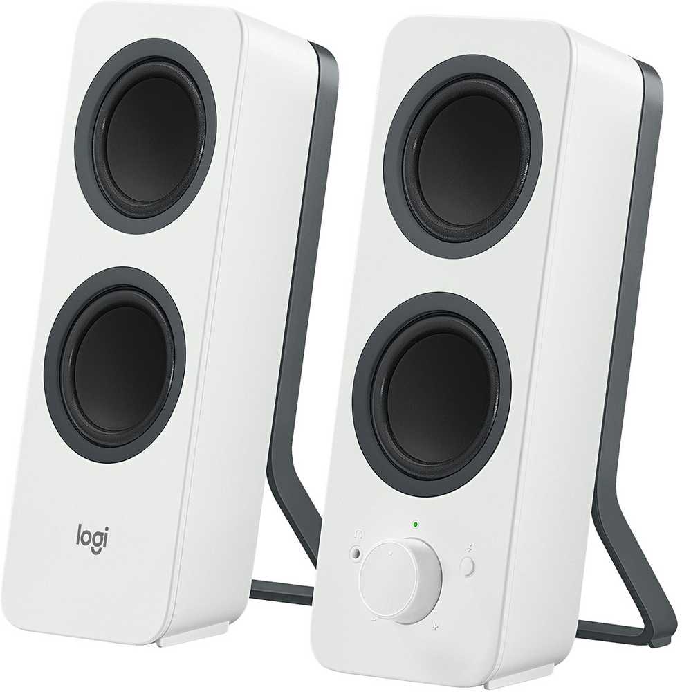 Kompiuterio kolonėlės Logitech Z207 garso kolonėlė 5 W Balta Bevielis 3.5mm/Bluetooth