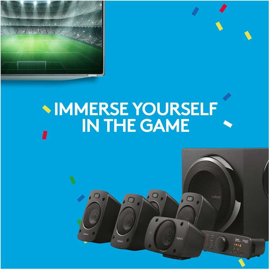 Kompiuterio kolonėlės LOGITECH Z906 5.1 erdvinio garso garsiakalbis