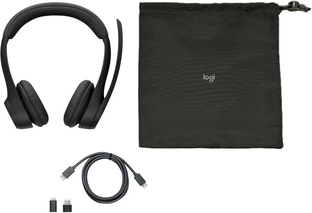 Logitech Zone 305 ausinės su priedų komplektu