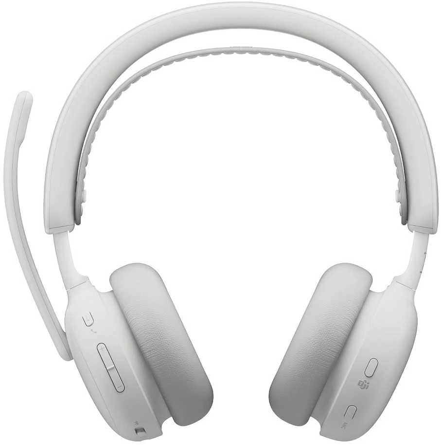 Logitech Zone Wireless 2 ausinės – šviesaus dizaino priekinis vaizdas