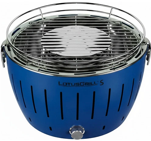 Lotusgrill G 280 Mini Grilis G-TB-280 Charcoal, Diameter 29.2 cm, Deep Mėlyna