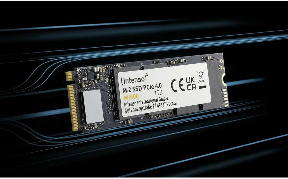 M.2 1 TB Intenso MI500 NVMe PCIe 4.0 x 4