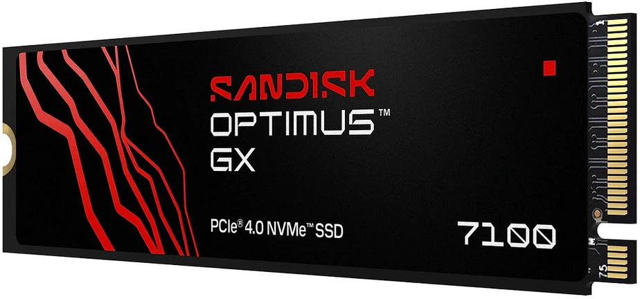 SanDisk Optimus GX 7100 1 TB M.2 PCI Express 4.0 NVMe TLC 3D NAND
