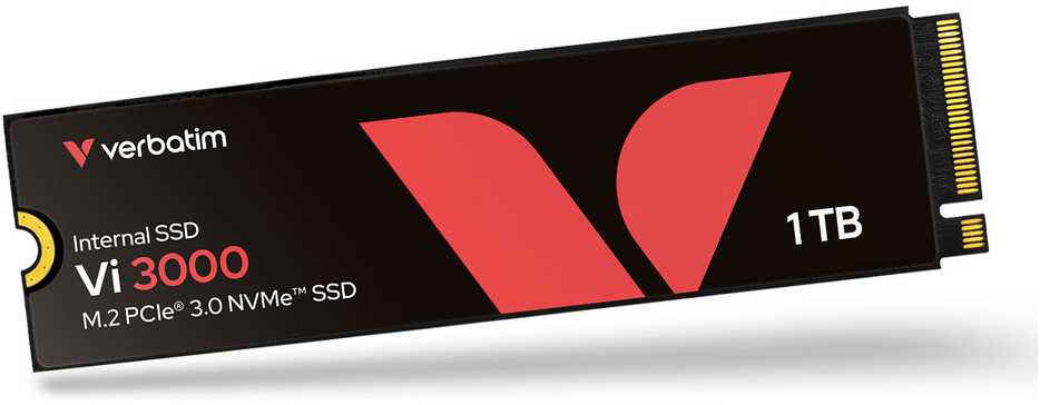 M.2 1TB Verbatim interne SSD PCIe 3.0 2280 Vi3000