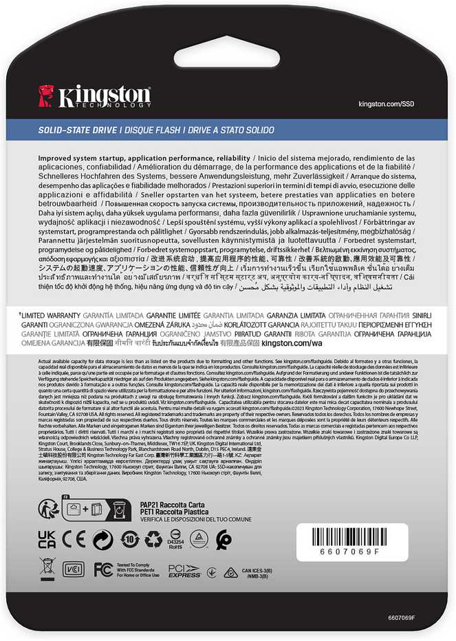Kingston Technology 240G DC2000B PCIe 4.0 M.2 2280 Enterprise SSD (be radiatoriaus), 240 GB, M.2, 4500 MB/s